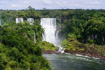 Fototapeta na wymiar Iguazu waterfall, Brazil