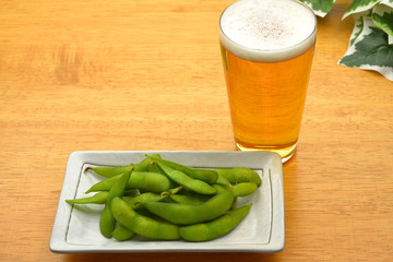枝豆/美味しいビールの友達