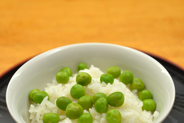 豆ご飯/美味しい豆ご飯、初夏の季節料理
