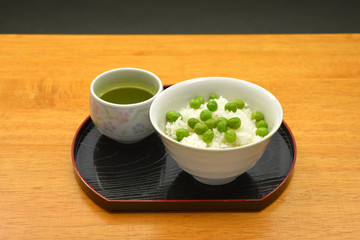 豆ご飯/美味しい豆ご飯、初夏の季節料理