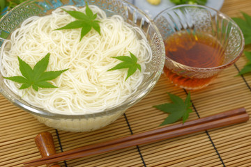 そーめん/夏の代表的家庭料理