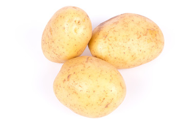 Kartoffeln freigestellt 