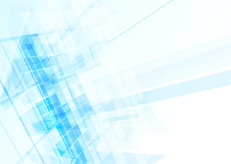 Abstract building from the lines.