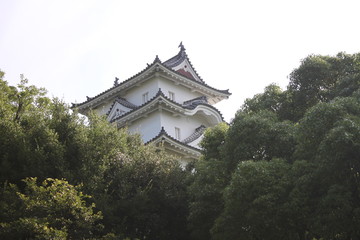 Naklejka premium 明石城跡