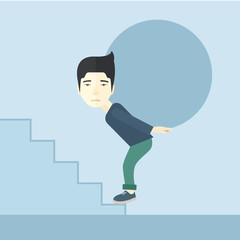 Chinese Businessman needs sacrifices