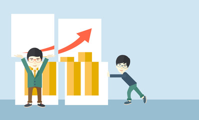 Two successful chinese guys