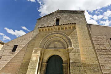 Fototapeta na wymiar Segovia Romanesque Church of San Sebastian