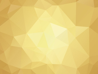 Gold Vector Background Triangular 