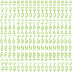 Seamless pattern in green color. Inspired by banknote and money