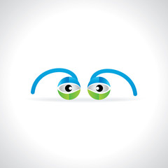 creative eye vision concept vector 
