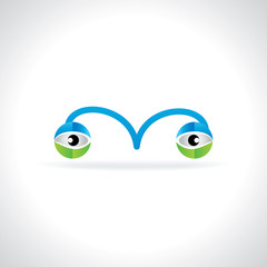 creative eye vision concept vector 