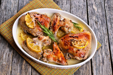 Chicken baked