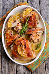 Chicken baked
