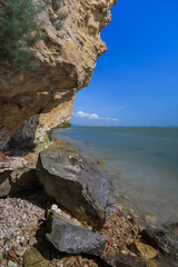 Obraz premium wild beach, Romania