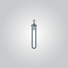 Laboratory glass - reaction