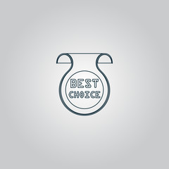 Bookmark with Best Choice message