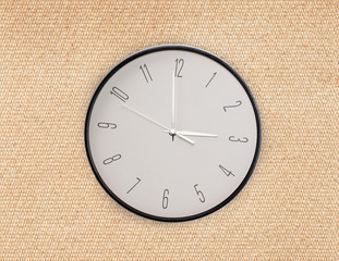 round hours on fabric