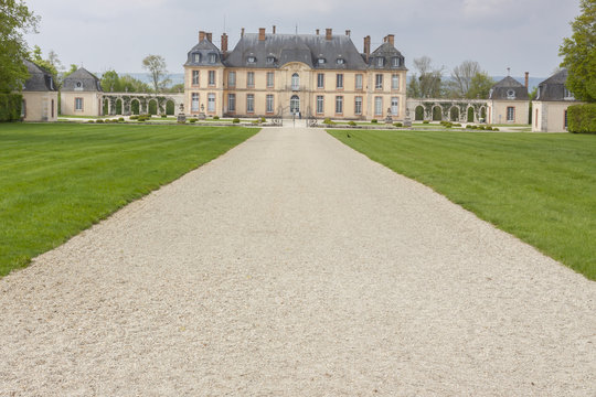Castle in La Motte Tilly, France.