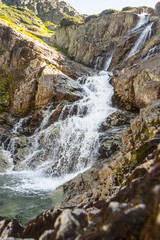 Fototapeta premium Siklawa waterfall in Tatra Mountains - Poland, Europe.