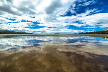Tasmania reflected