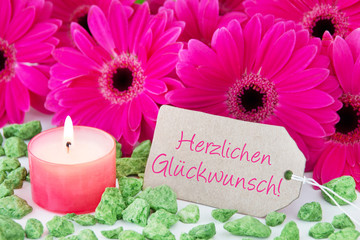 Herzlichen Glückwunsch!