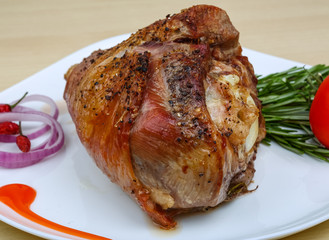  Rosted turkey leg