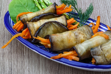 Eggplant rolls