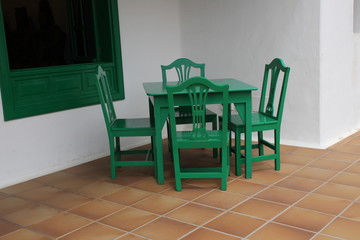 Eine spanische Essecke