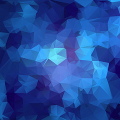 Obraz premium Abstract triangle blue texture