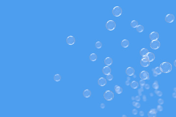 Gas bubbles in water and Backgrounds 