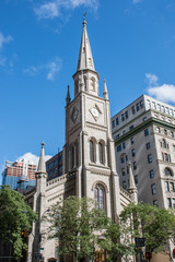 Fototapeta na wymiar New York City Marble Collegiate Church Manhattan