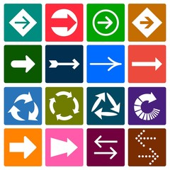 Arrow Icon Set Color 2