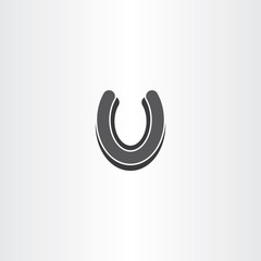 horseshoe vector luck symbol icon