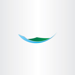 island vector mountain and water icon