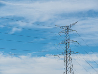 Modern electricity tower