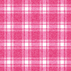 Pink textured fabric in a cage.