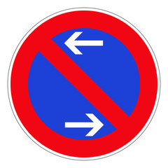 Fototapeta premium Eingeschränktes Halteverbot