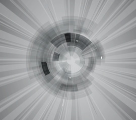 Abstract tech background. Futuristic technology interface.