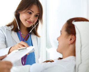 Female medicine doctor