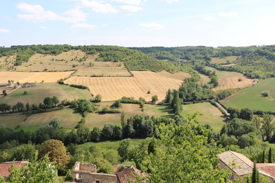 Campagne autour de Cordes-sur-Ciel