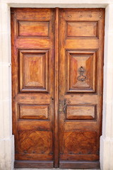 Obraz premium Porte ancienne à Najac