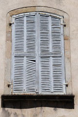 Volets de fenêtre à Najac