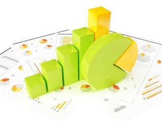 business graph and chart