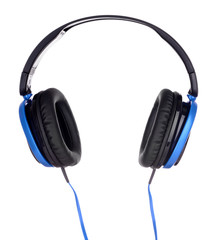 Headphones isolated on white