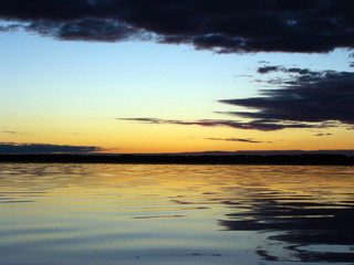 Dawn on the lake