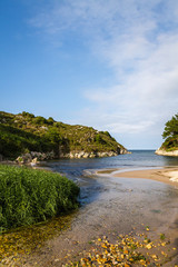 Fototapeta premium the beaches and the most popular and beautiful cliffs of the Cantabrico sea in Spain