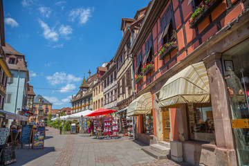 Rue du Marché à Obernai