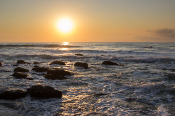 Obraz premium Sunrise over sea