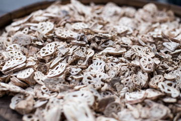 Getrocknete Pilze