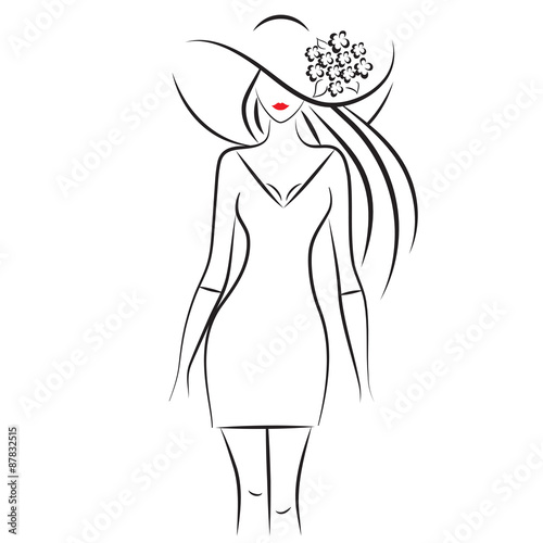 vector logo tracing beautiful